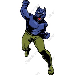 Blue Dog Warrior