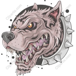 Fierce Dog Head