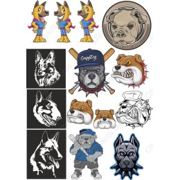 Ultimate Dog Bundle - Cliparts