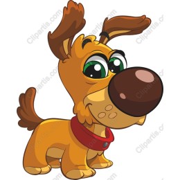 Adorable Cartoon Dog