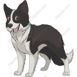Cheerful Cartoon Dog