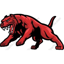 Fierce Red Bear