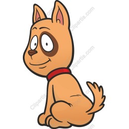 Charming Cartoon Dog