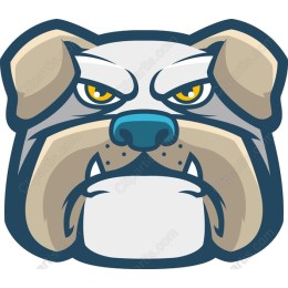 Fierce Bulldog Mascot