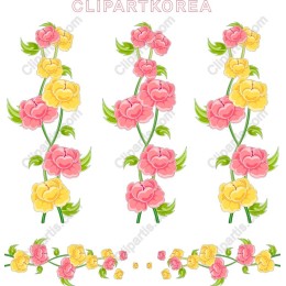 Vibrant Floral Vine