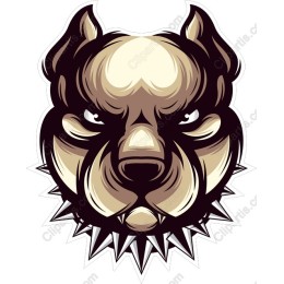 Fierce Pitbull Head