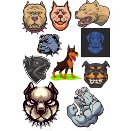 Fierce and Fun Dog Set
