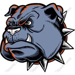 Fierce Bulldog Head