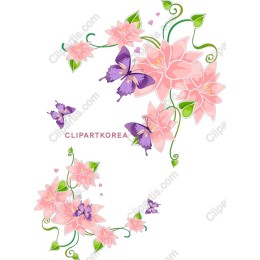 Butterfly and Floral Delight