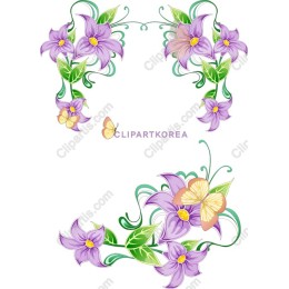 Elegant Floral Frame