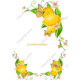 Lemon Blossom Border