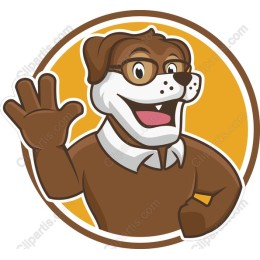 Charming Dog Character