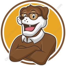 Charming Dog Character