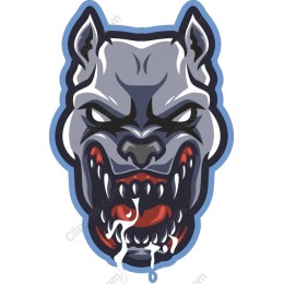 Fierce Wolf Head