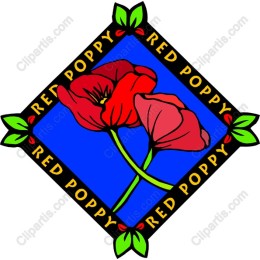Red Poppy Floral