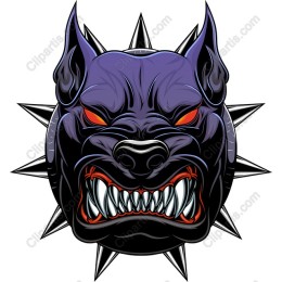 Fierce Dog Head