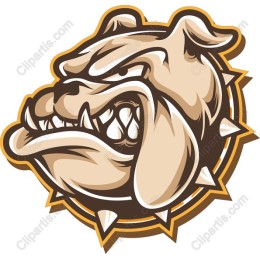 Fierce Bulldog Head