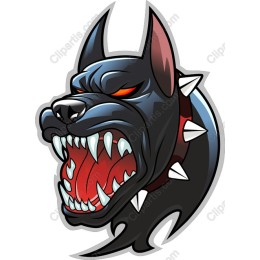 Fierce Dog Head