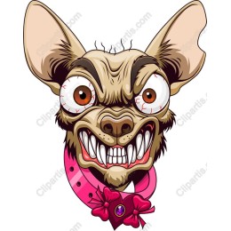 Mischievous Cartoon Dog