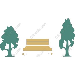 Elegant Park Bench