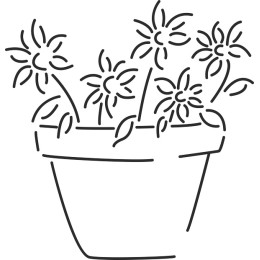 Charming Flower Pot