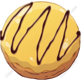 Delicious Cream-Filled Donut