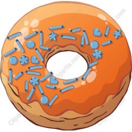 Vibrant Donut