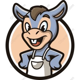 Cheerful Goat Mascot