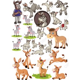 Adorable Donkey Set