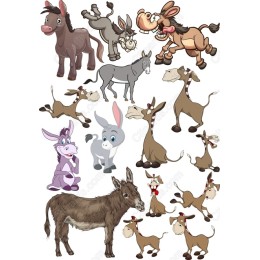 Donkey and Horse Set
