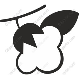 Stylized Raspberry