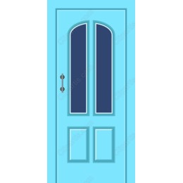 Modern Blue Door