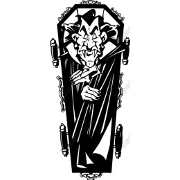 Vampire in Coffin