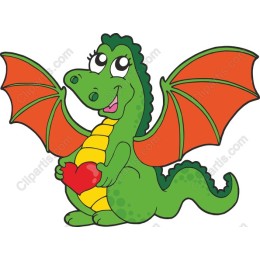 Charming Green Dragon