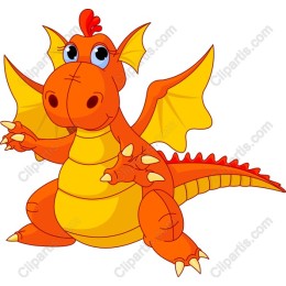 Cute Cartoon Dragon