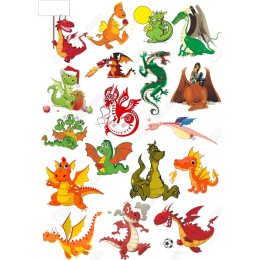 Whimsical Dragon Collection: Pack