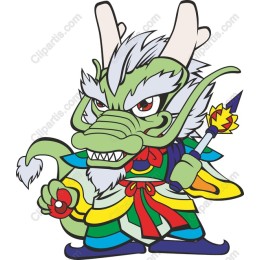 Mystical Dragon Character