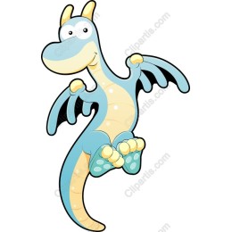 Playful Cartoon Dragon