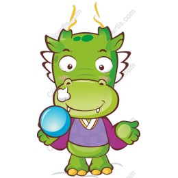 Charming Cartoon Dragon