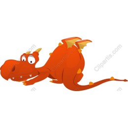 Charming Cartoon Dragon