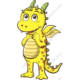 Charming Yellow Dragon