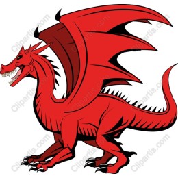 Fierce Red Dragon