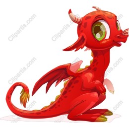 Charming Red Dragon