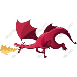 Fiery Red Dragon