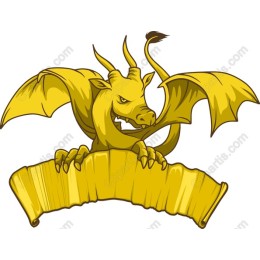 Fierce Golden Dragon