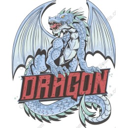 Majestic Blue Dragon