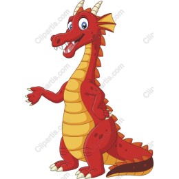 Charming Red Dragon