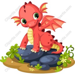 Red Baby Dragon