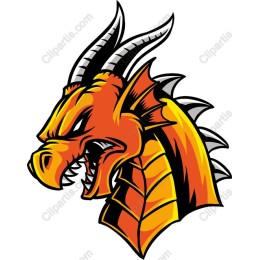Fierce Dragon Head