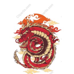 Majestic Japanese Dragon
